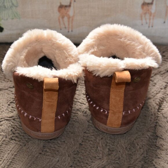 EUC Alpine by Dearfoams Mortiz Bootie Slipper Size 6 (Colour: Potting Soil) - Picture 6 of 10